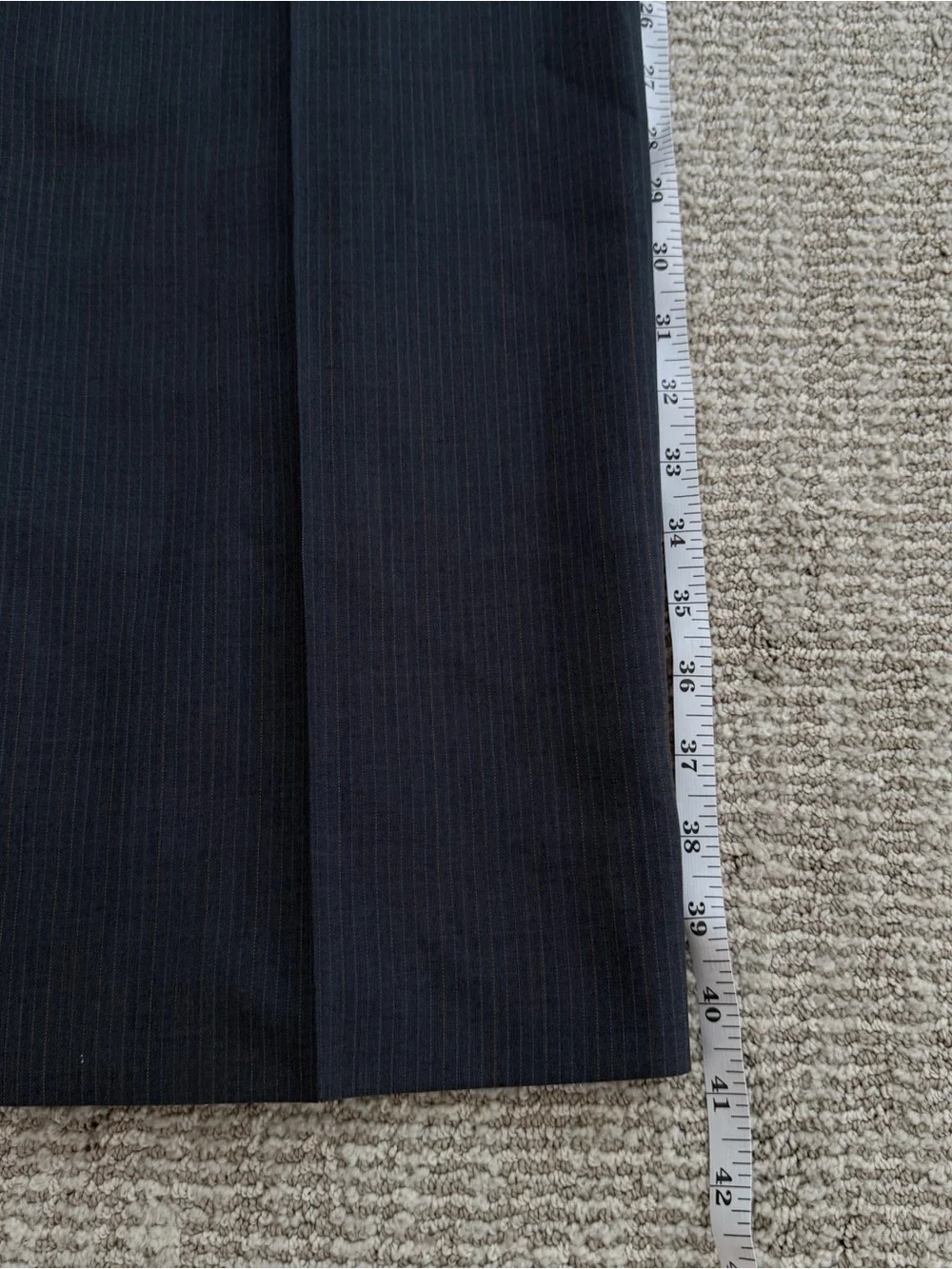 vintage Christian Dior menswear pinstripe wool trouser - 36W × 30L
